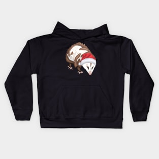 Christmas Possum Kids Hoodie